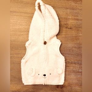 CARTER’S Sherpa Hoodie Vest for Babies (3-Months)